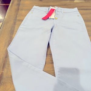 Lilly Pulitzer size 0 periwinkle straight leg jeans. Brand new with tags.